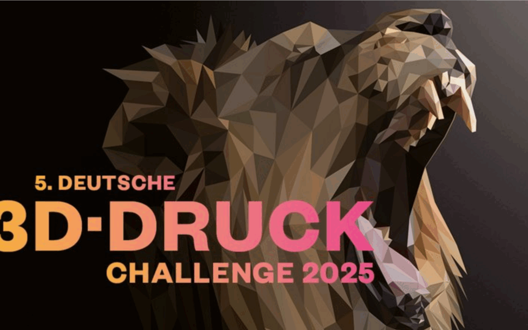 5. Deutsche 3D-Druck Challenge Plakat